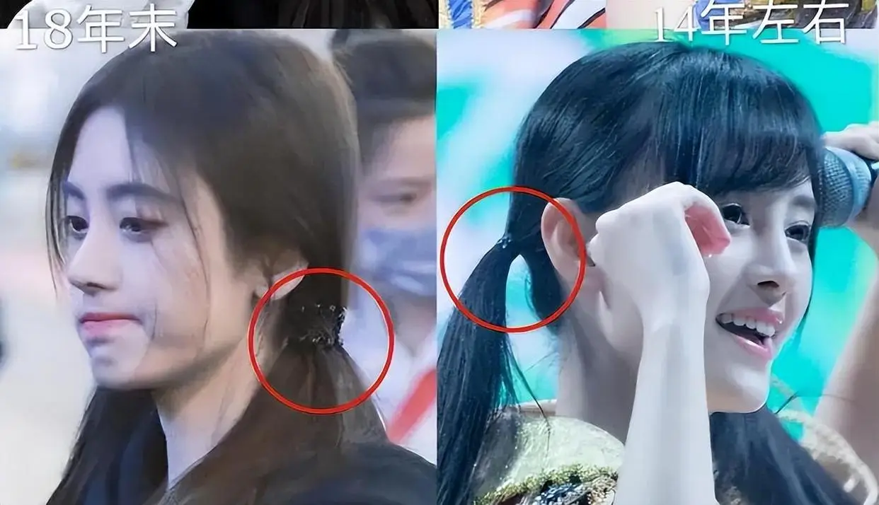 女明星脱发严重_发量少的女明星有哪些_杨幂赵丽颖金晨假发片